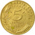 Moneta, Francja, Marianne, 5 Centimes, 1987, Paris, EF(40-45), Aluminium-Brąz