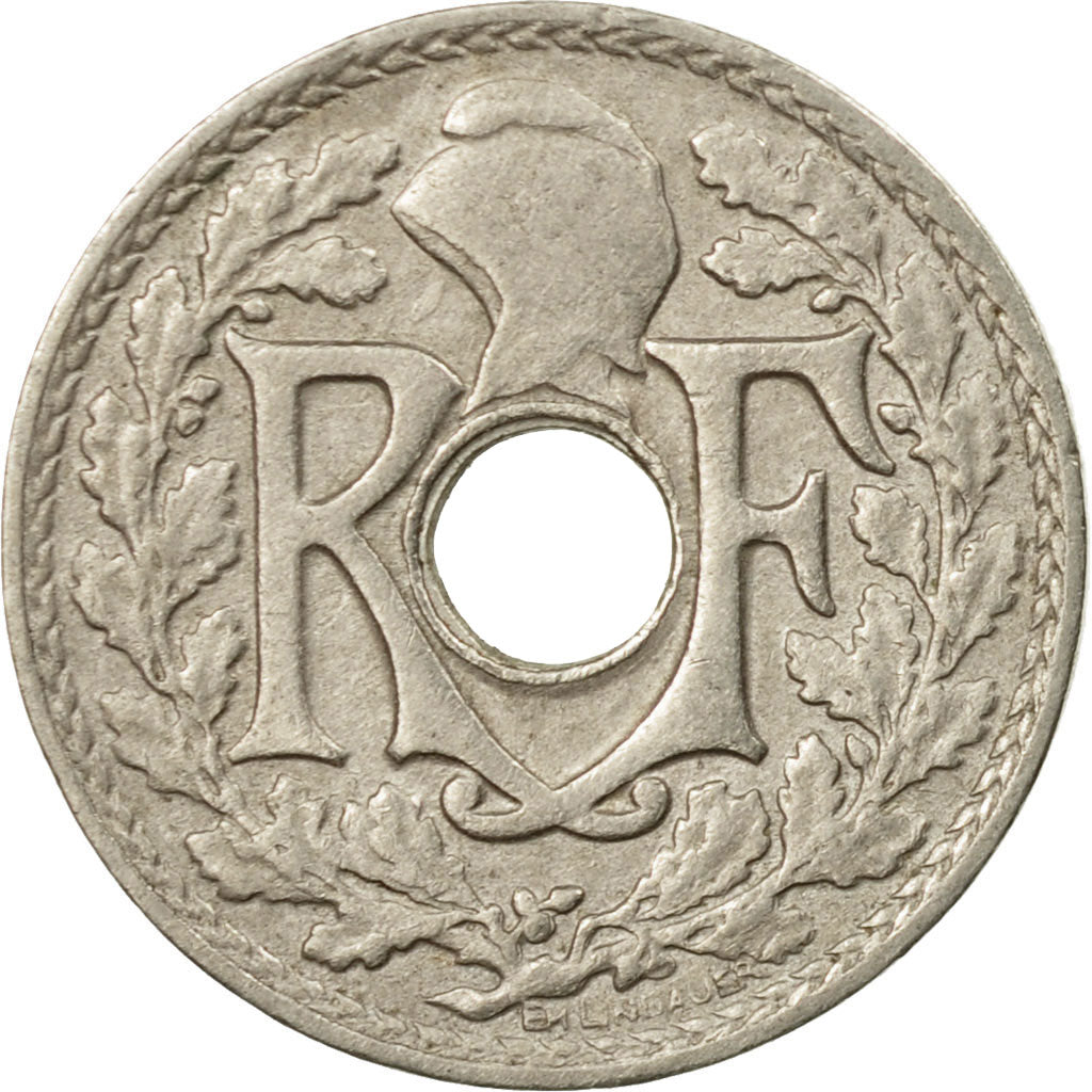 Coin, France, Lindauer, 5 Centimes, 1924, VF(30-35), Copper-nickel, KM:875