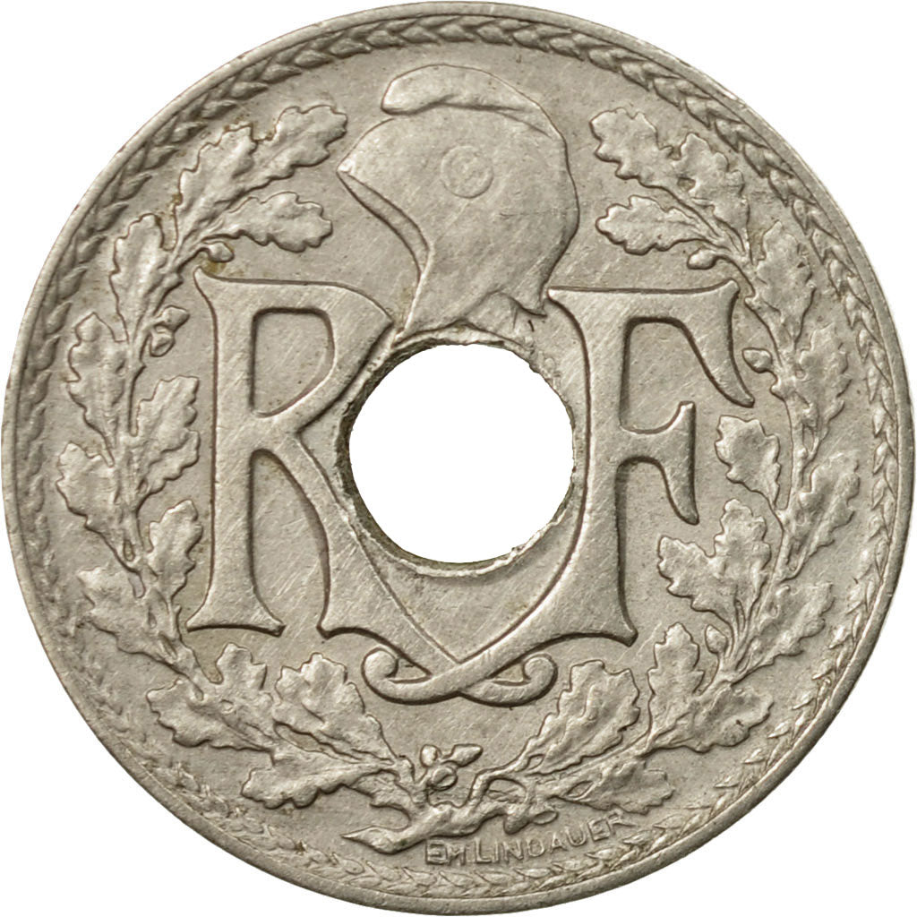 Coin, France, Lindauer, 5 Centimes, 1936, VF(30-35), Copper-nickel, KM:875