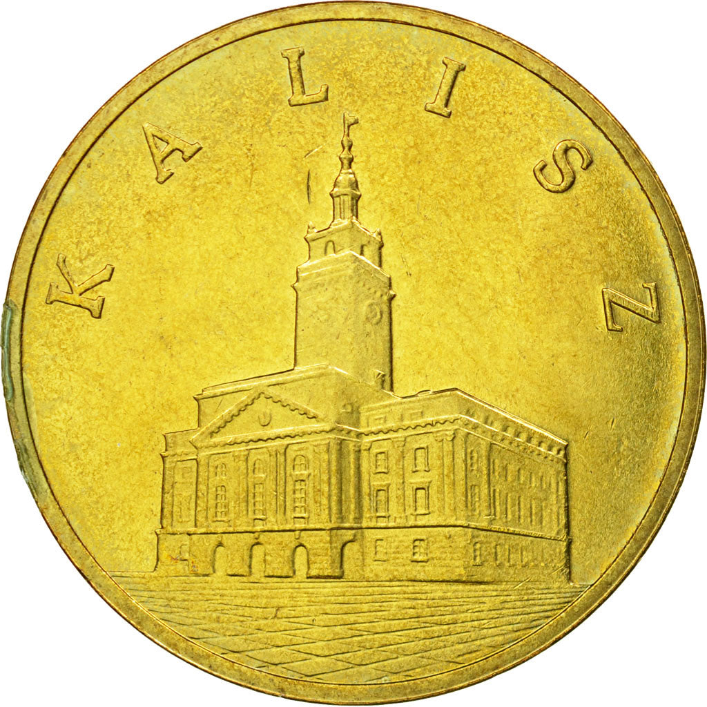 Coin, Poland, 2 Zlote, 2006, Warsaw, AU(55-58), Brass, KM:580