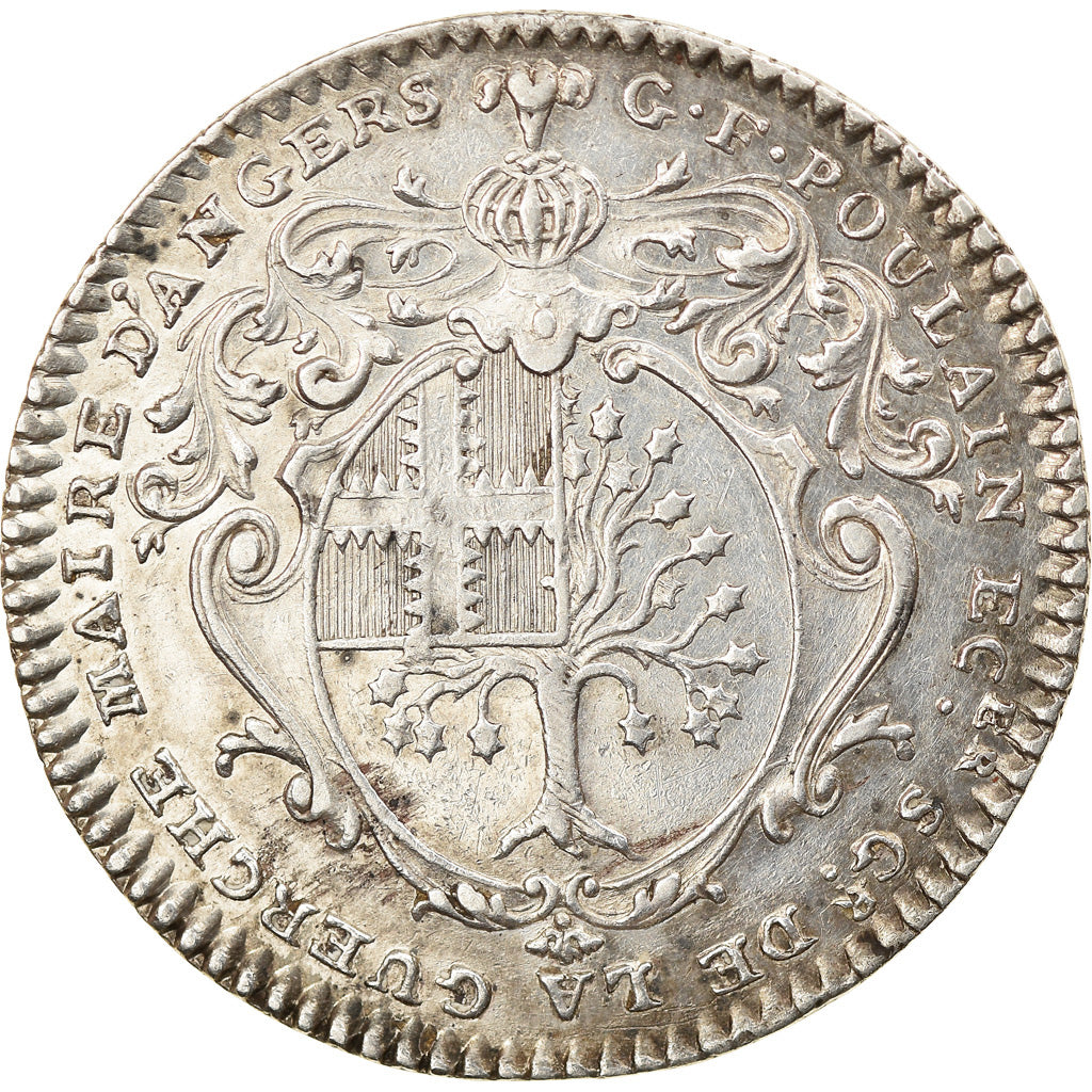 Frankreich, Token, Anjou, Noblesse, Germain-François Poulain, Maire d’Angers
