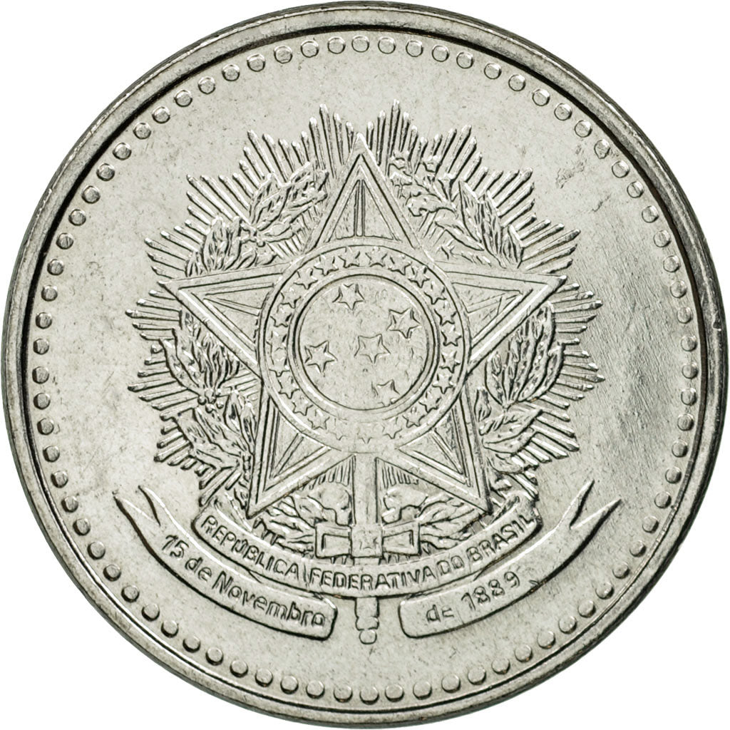 Coin, Brazil, Cruzado, 1988, AU(55-58), Stainless Steel, KM:605