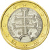 Slovakia, Euro, 2009, AU(55-58), Bi-Metallic, KM:101