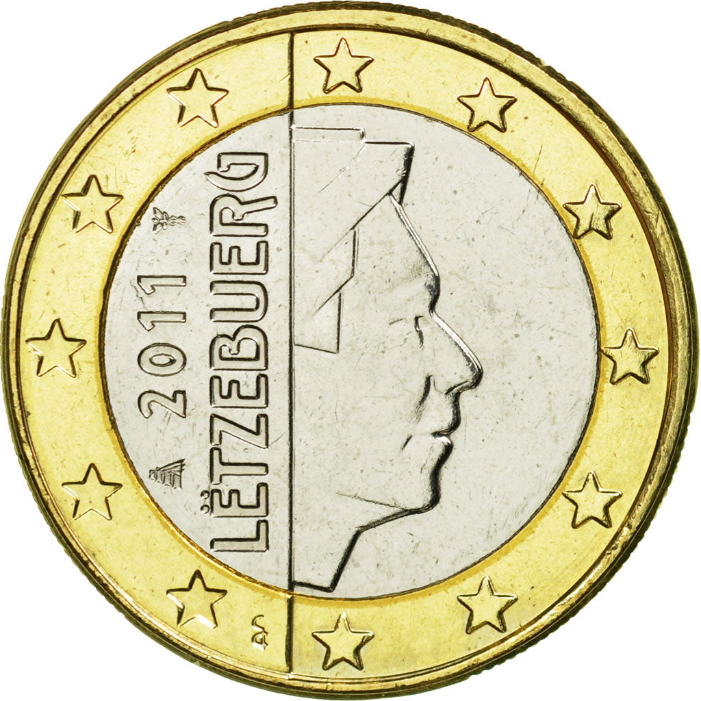 Luxemburg, Euro, 2011, VZ, Bi-Metallic, KM:92