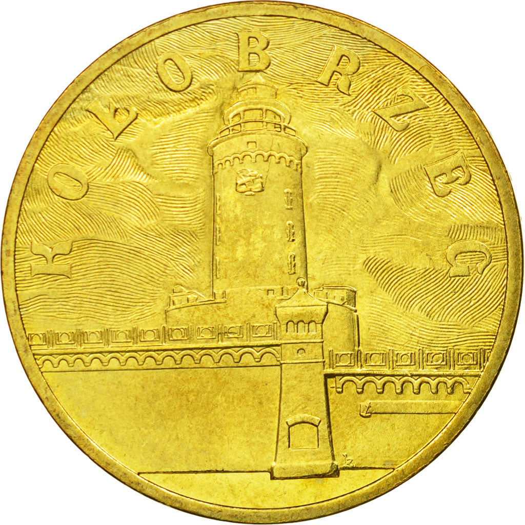 Coin, Poland, 2 Zlote, 2005, Warsaw, EF(40-45), Brass, KM:528