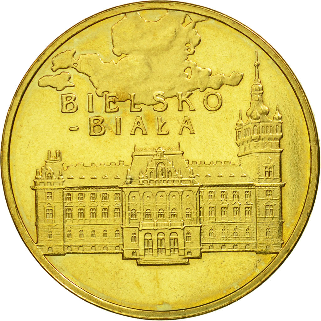 Moneta, Polonia, 2 Zlote, 2008, Warsaw, SPL-, Ottone, KM:663