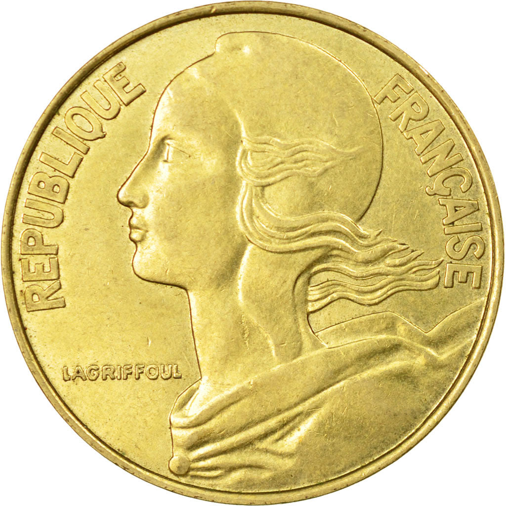 Munten, Frankrijk, Marianne, 20 Centimes, 1988, Paris, ZF, Aluminum-Bronze
