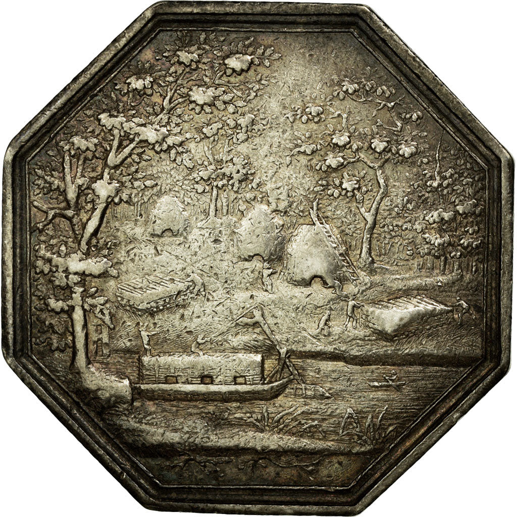 Francia, Token, Trades, 1820, BB, Argento