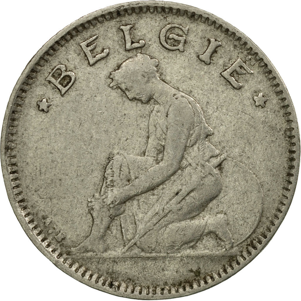 Monnaie, Belgique, 50 Centimes, 1928, TTB, Nickel, KM:88