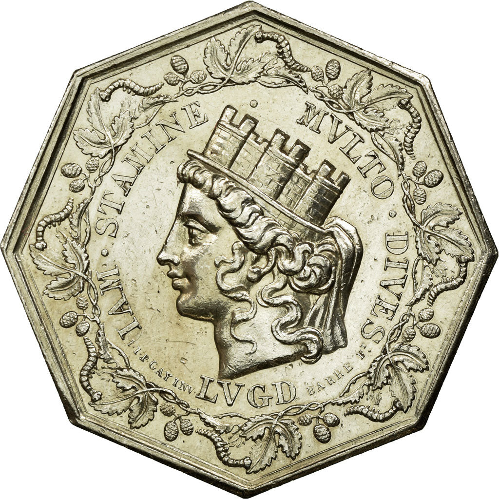 France, Token, Trades, 1827, AU(55-58), Silver