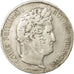 Moneta, Francja, Louis-Philippe, 5 Francs, 1837, Bordeaux, VF(30-35), Srebro