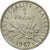 Coin, France, Semeuse, Franc, 1967, Paris, EF(40-45), Nickel, KM:925.1
