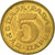 Moneda, Yugoslavia, 5 Para, 1980, MBC, Latón, KM:43
