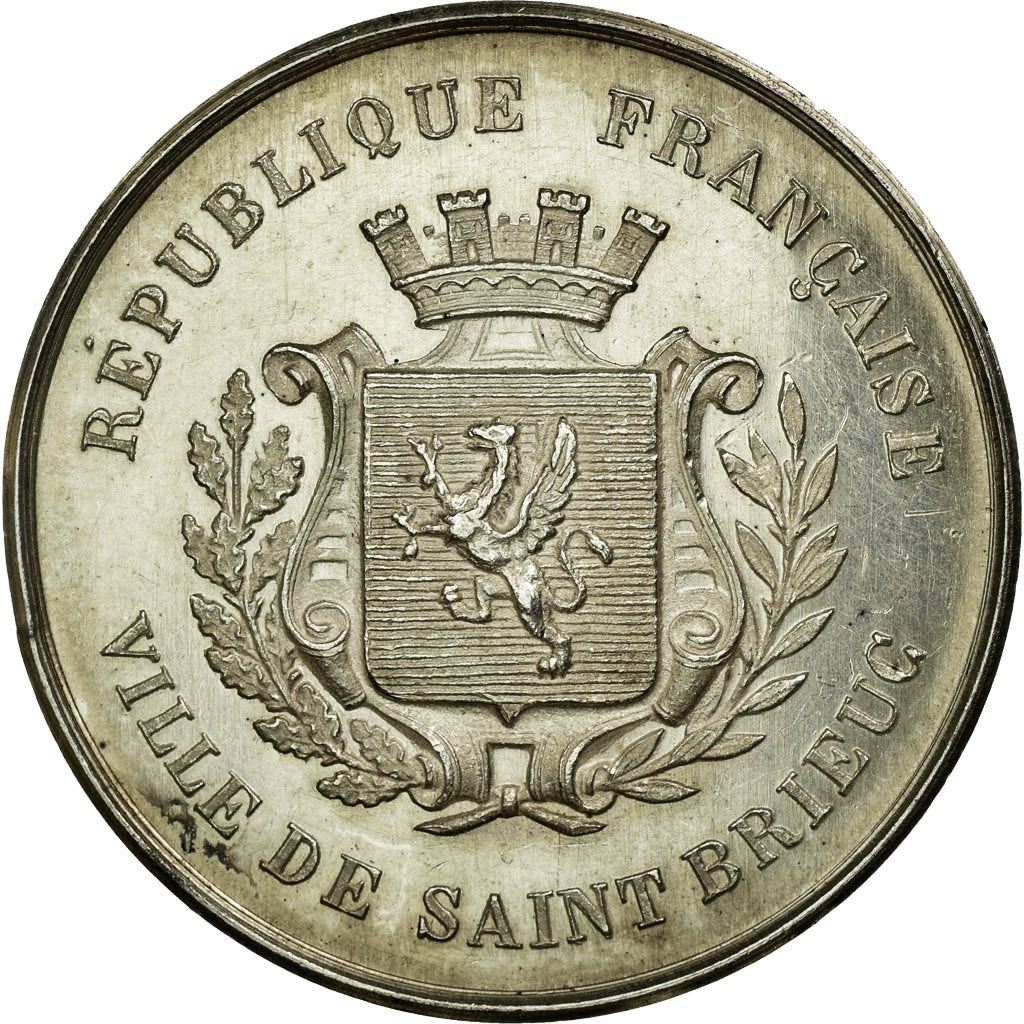 France, Token, Trades, 1881, AU(55-58), Silver