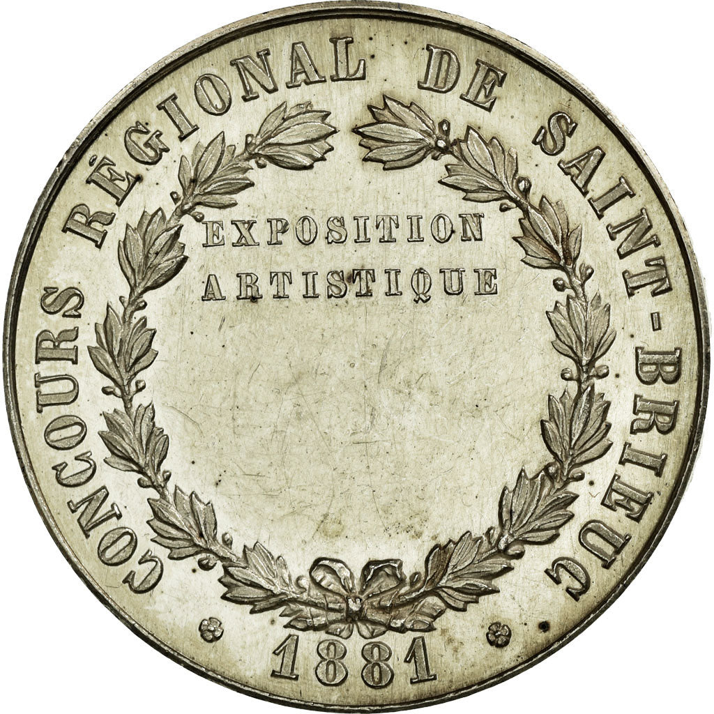 France, Token, Trades, 1881, AU(55-58), Silver