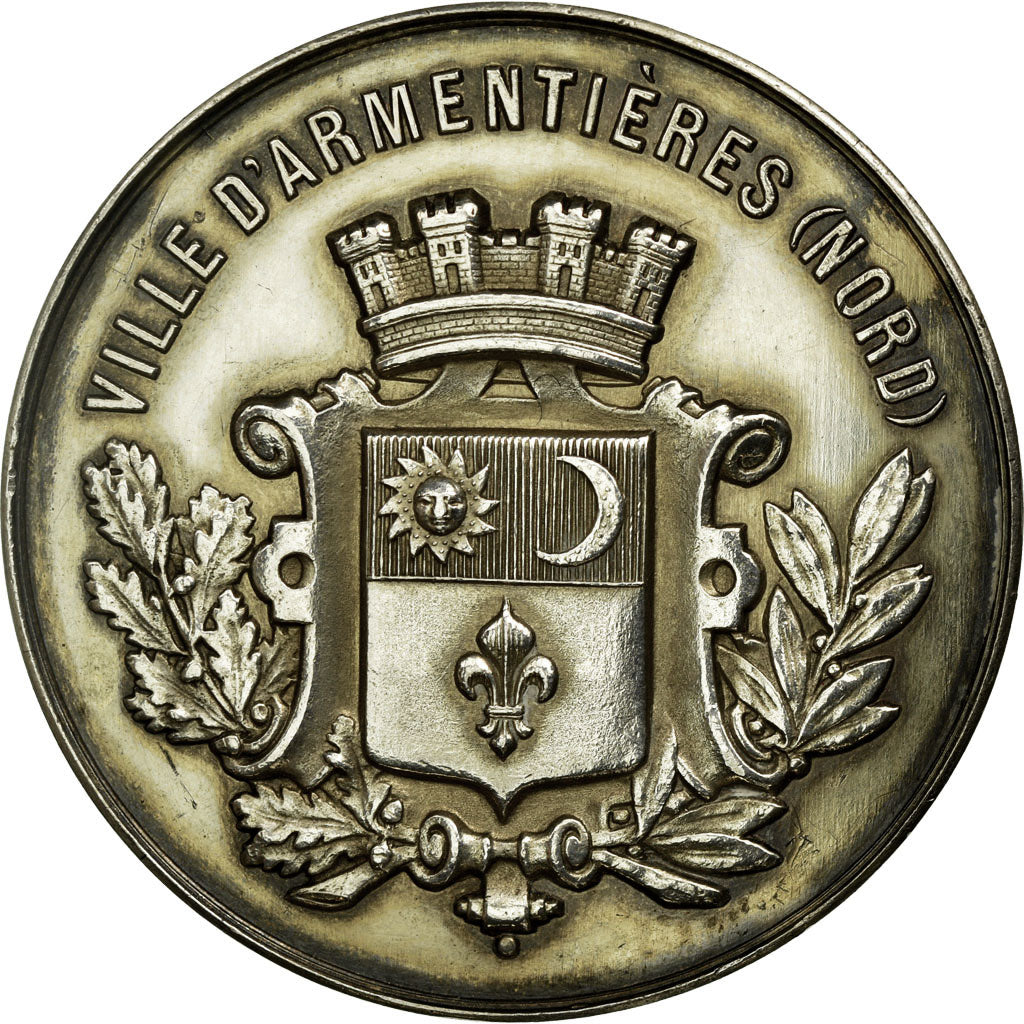 France, Token, Agriculture and Horticulture, AU(55-58), Silver