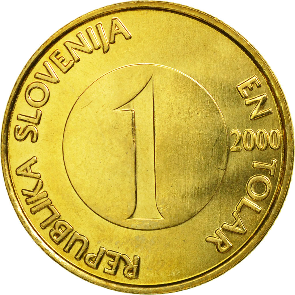 Monnaie, Slovénie, Tolar, 2000, SPL, Nickel-brass, KM:4