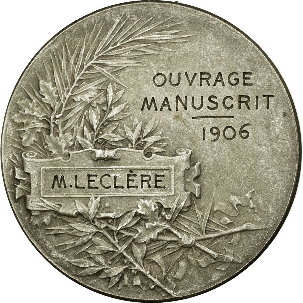 France, Jeton, Agriculture and Horticulture, 1906, SUP, Argent