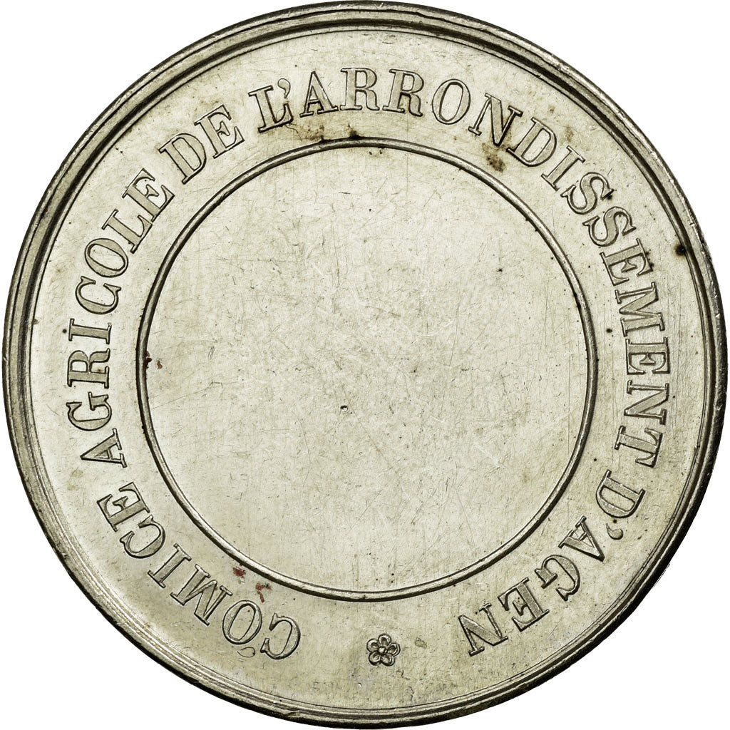 France, Token, Agriculture and Horticulture, AU(55-58), Silver