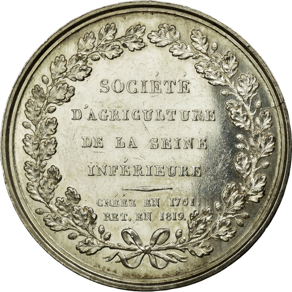 France, Token, Agriculture and Horticulture, AU(55-58), Silver