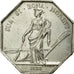 France, Token, Agriculture and Horticulture, 1828, EF(40-45), Silver