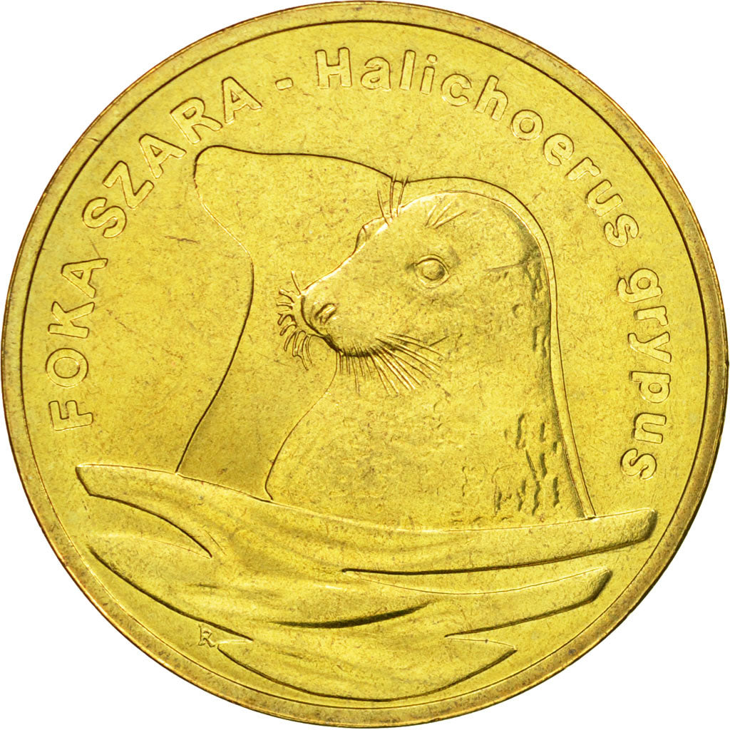 Moneda, Polonia, 2 Zlote, 2007, Warsaw, EBC, Latón, KM:578