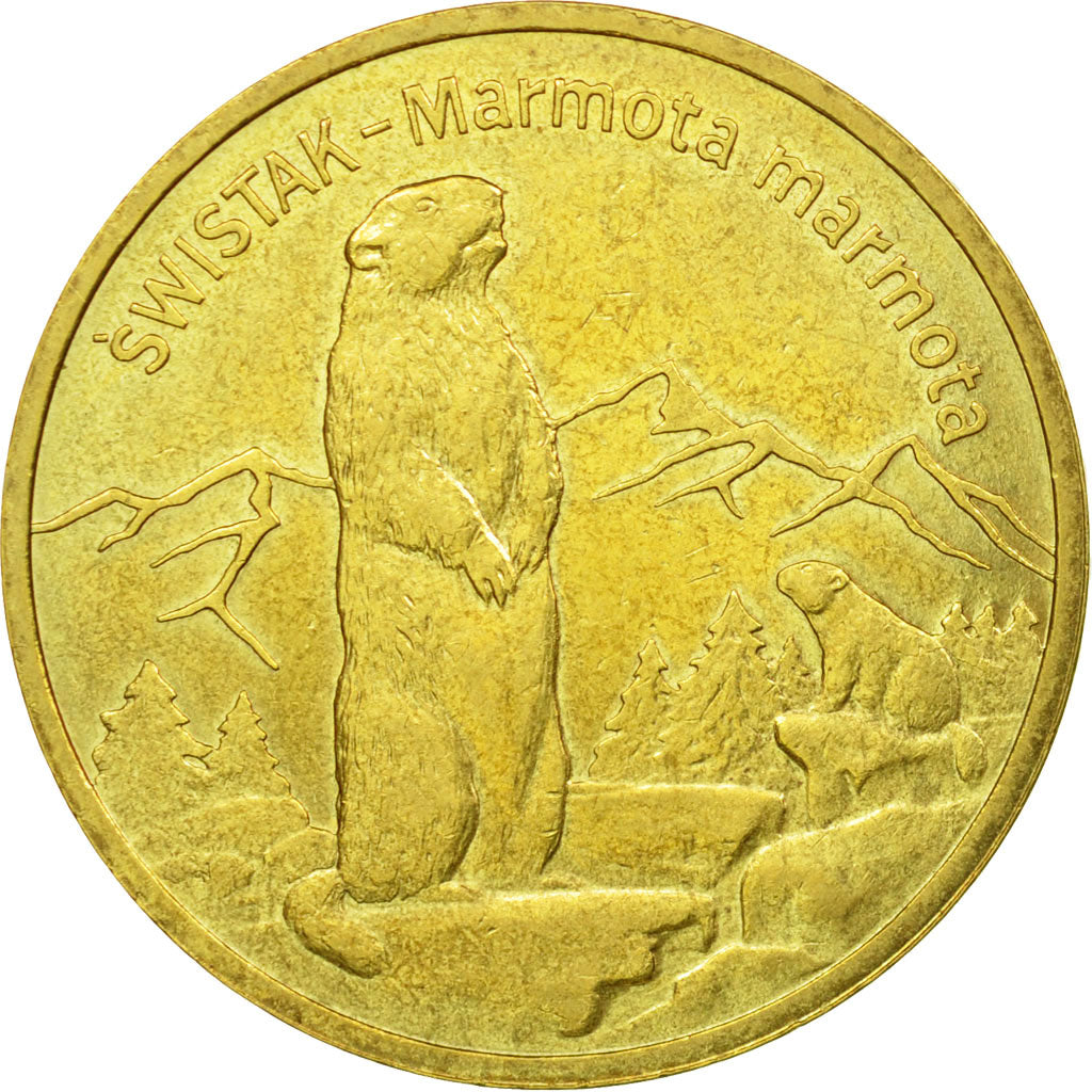 Moneta, Polska, 2 Zlote, 2006, Warsaw, EF(40-45), Mosiądz, KM:534