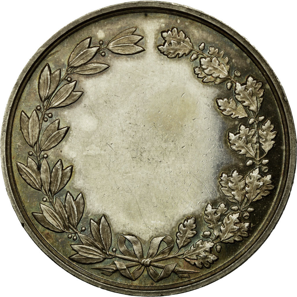 France, Token, Sports, 1863, AU(55-58), Silver