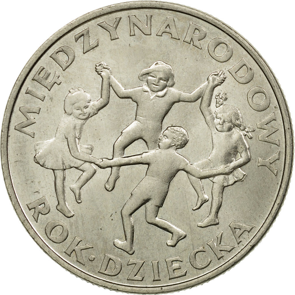 Monnaie, Pologne, International Year of the Child, 20 Zlotych, 1979, Warsaw