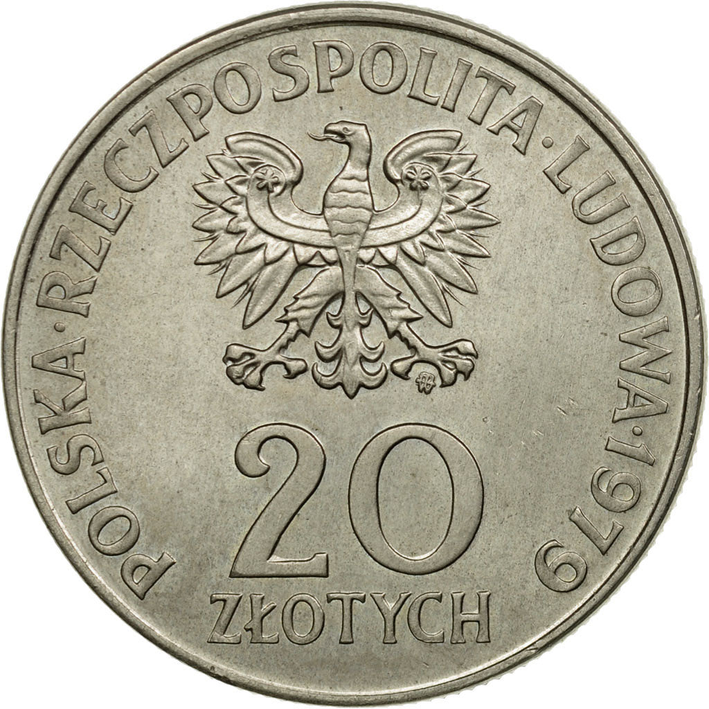 Monnaie, Pologne, International Year of the Child, 20 Zlotych, 1979, Warsaw