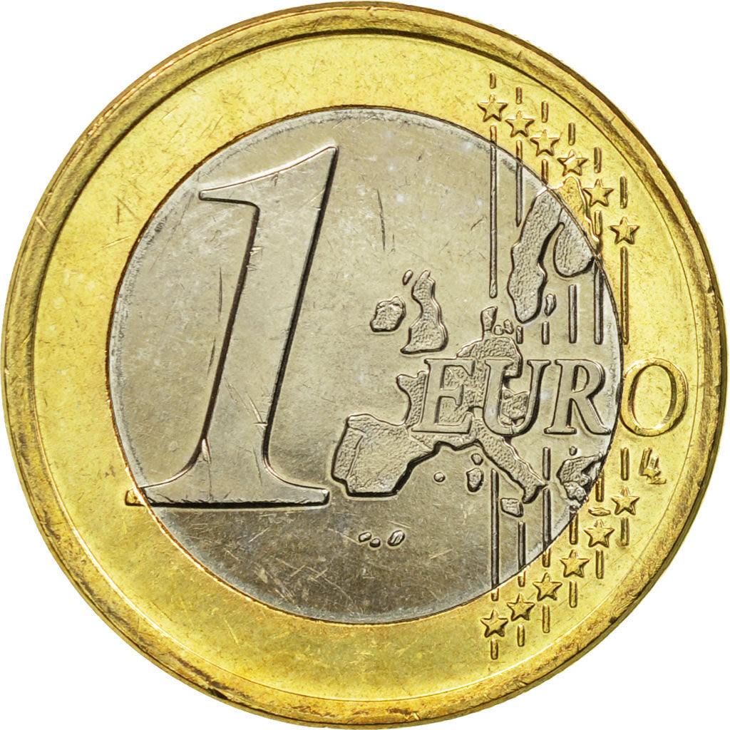 Finland, Euro, 2001, EF(40-45), Bi-Metallic, KM:104