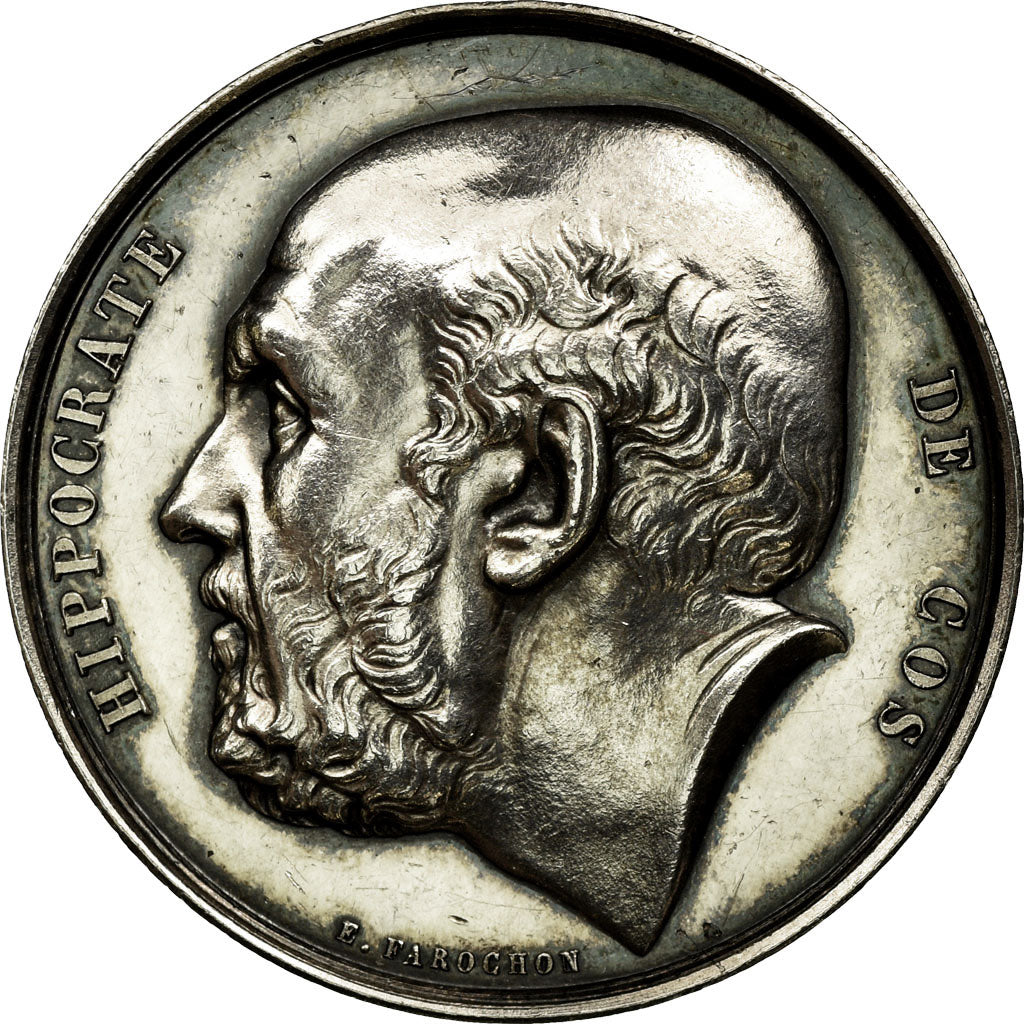 France, Token, Medicine, AU(55-58), Silver