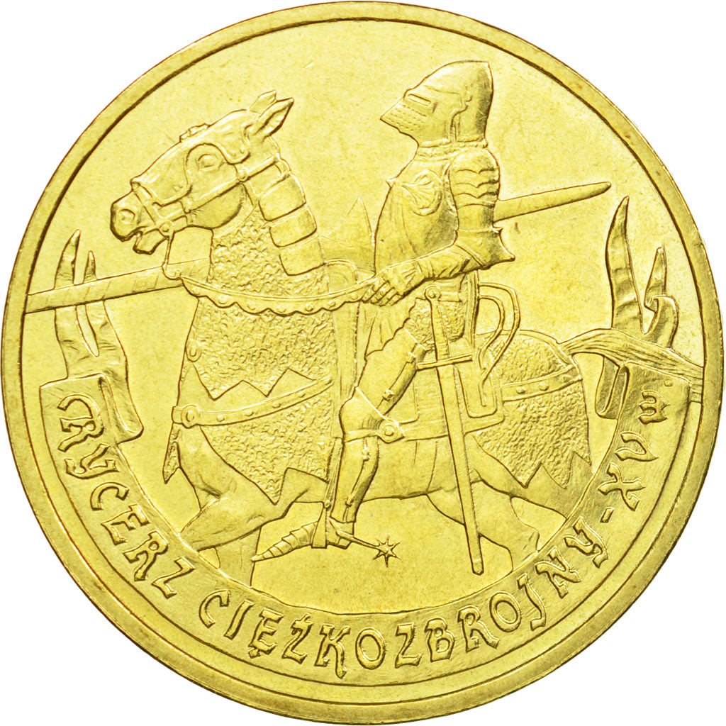 Moneta, Polska, 2 Zlote, 2007, Warsaw, EF(40-45), Mosiądz, KM:611