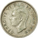 Coin, Great Britain, George VI, 6 Pence, 1945, EF(40-45), Silver, KM:852