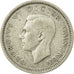 Coin, Great Britain, George VI, 6 Pence, 1946, VF(30-35), Silver, KM:852