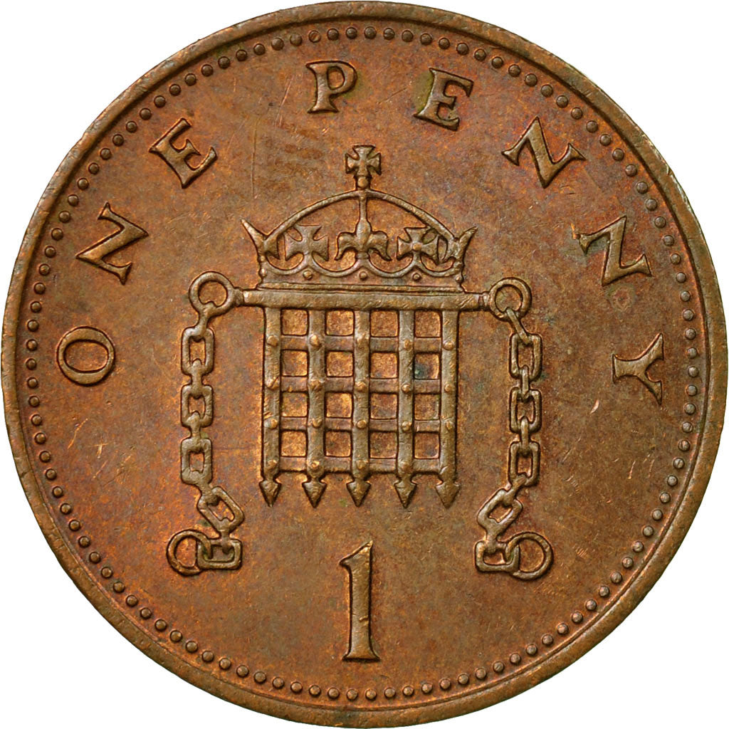 Moneta, Gran Bretagna, Elizabeth II, Penny, 1986, BB, Bronzo, KM:935