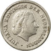 Coin, Netherlands, Juliana, 10 Cents, 1950, EF(40-45), Nickel, KM:182