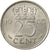 Moneda, Países Bajos, Juliana, 25 Cents, 1965, MBC, Níquel, KM:183