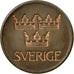Coin, Sweden, Gustaf VI, 5 Öre, 1972, EF(40-45), Bronze, KM:845
