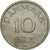 Munten, Denemarken, Frederik IX, 10 Öre, 1957, Copenhagen, ZF, Copper-nickel