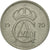 Coin, Sweden, Gustaf VI, 25 Öre, 1970, EF(40-45), Copper-nickel, KM:836