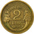 Coin, France, Morlon, 2 Francs, 1936, EF(40-45), Aluminum-Bronze, KM:886