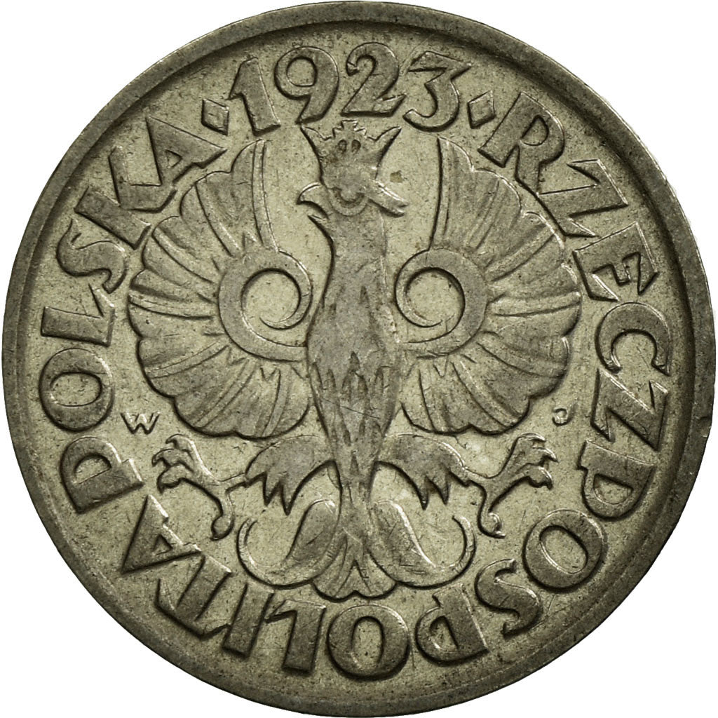 Coin, Poland, 10 Groszy, 1923, EF(40-45), Nickel, KM:11