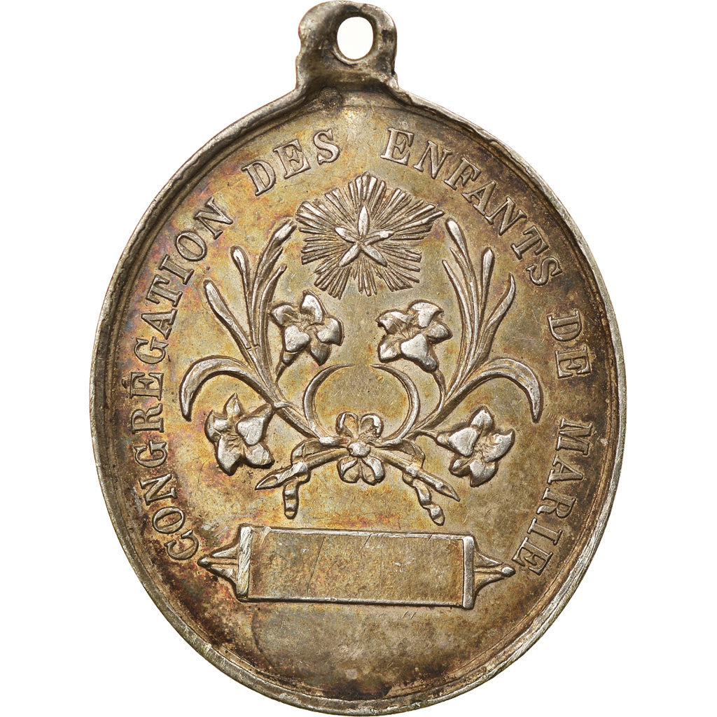 França, Medal, Religion, Congrégation des Enfants de Marie, Crenças e