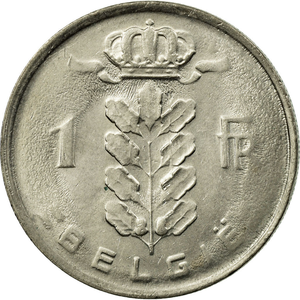 Moneta, Belgio, Franc, 1977, BB, Rame-nichel, KM:143.1
