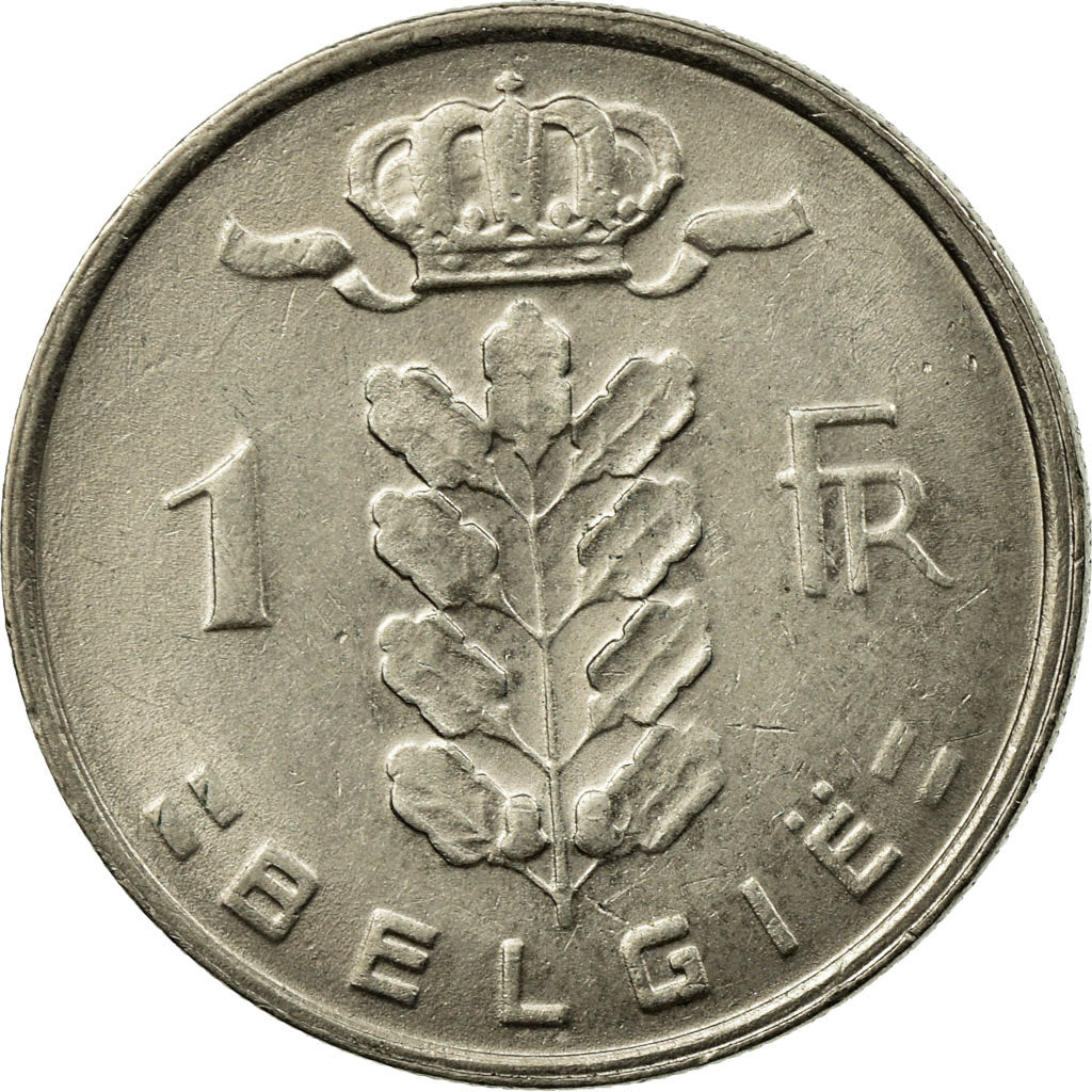 Moneta, Belgio, Franc, 1978, BB, Rame-nichel, KM:143.1