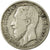 Moneda, Bélgica, Leopold II, Franc, 1886, BC, Plata, KM:29.1