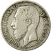 Monnaie, Belgique, Leopold II, Franc, 1886, B+, Argent, KM:29.1