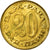 Moneta, Jugosławia, 20 Para, 1978, EF(40-45), Mosiądz, KM:45