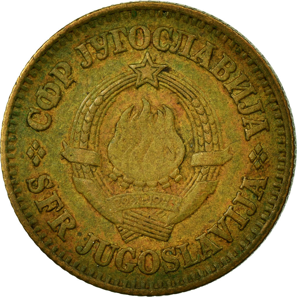 Moneda, Yugoslavia, 10 Para, 1974, MBC, Latón, KM:44